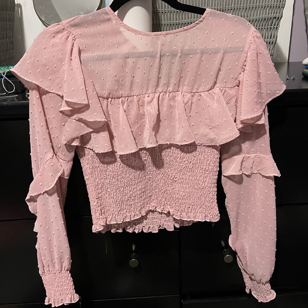 Pretty pink long sleeve